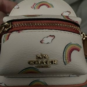 Coach Mini Backpack Keychain